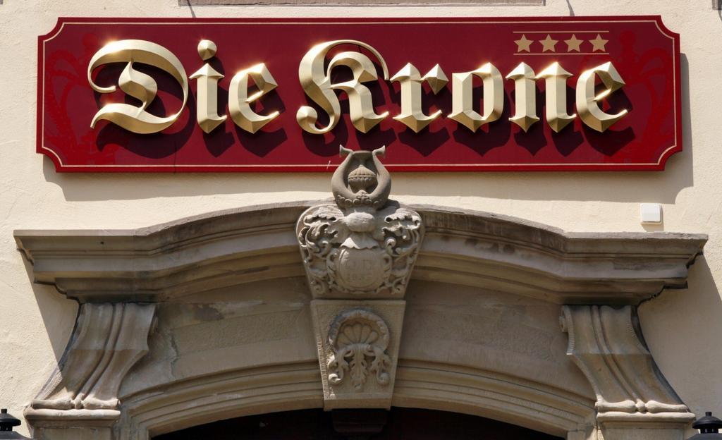 Gasthof Die Krone Schwäbisch Hall Exterior foto